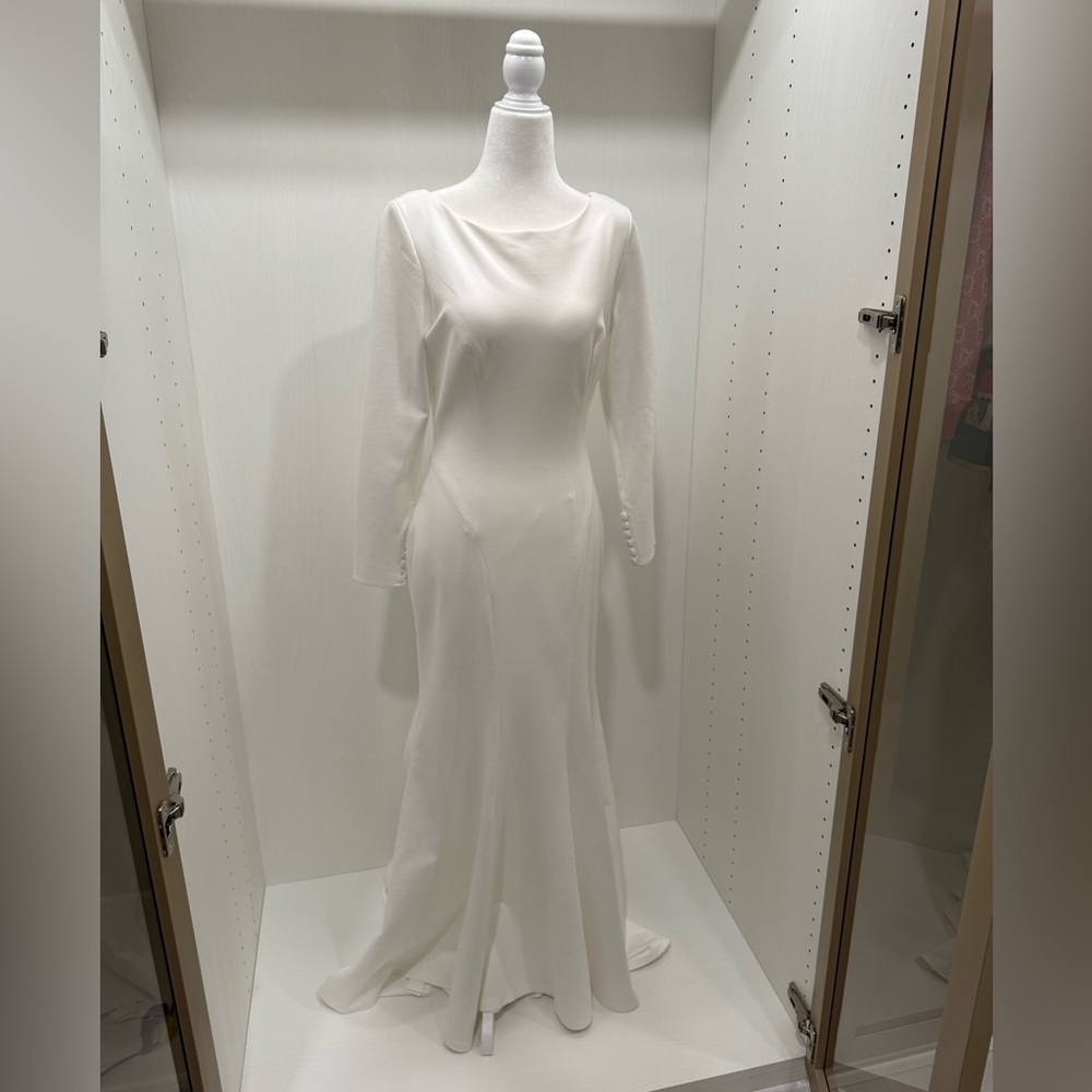 Modest Mon Cheri Wedding Dress